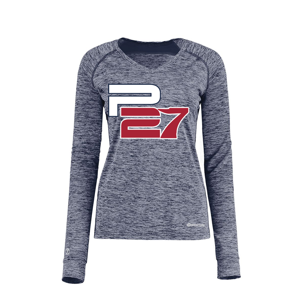 Ladies Electric Long Sleeve Shirt
