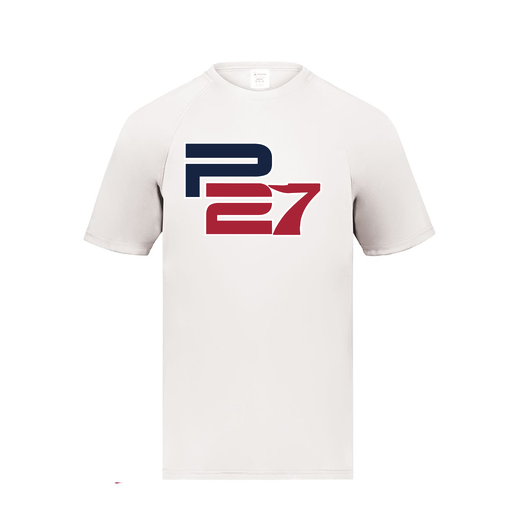 [2790.005.S-LOGO3] Men's Smooth Sport T-Shirt (Adult S, White, Logo 3)