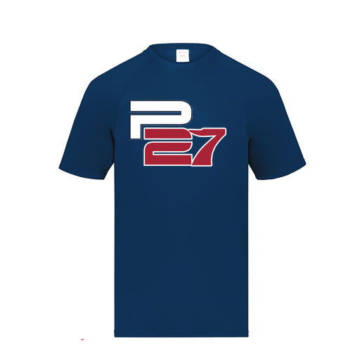 [2790.065.S-LOGO1] Men's Smooth Sport T-Shirt (Adult S, Navy, Logo 1)