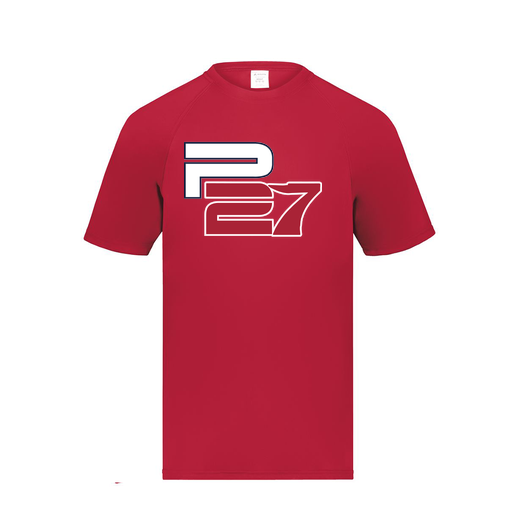 [2790.083.S-LOGO1] Men's Smooth Sport T-Shirt (Adult S, Red, Logo 1)