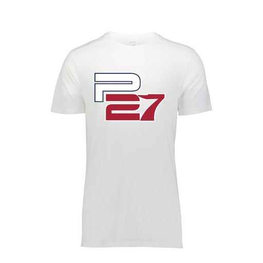 [FTSCUBWH-AS-LOGO1] Decker Men's Tri-Blend T-Shirt - Short Sleeve (Adult S, White, Logo 1)