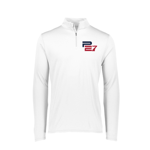 [FTLQFLWH-FAXS-LOGO3] Decker Women's Flex-Lite 1/4 Zip Shirt (Female Adult XS, White, Logo 3)