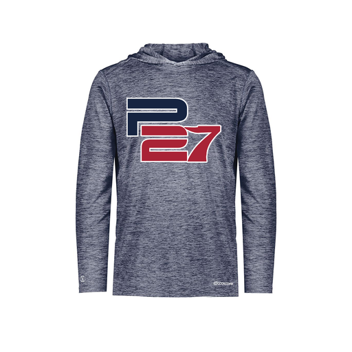 [FOLHCGNV-YS-LOGO3] Decker Youth Charge Hoodie (Youth S, Logo 3)