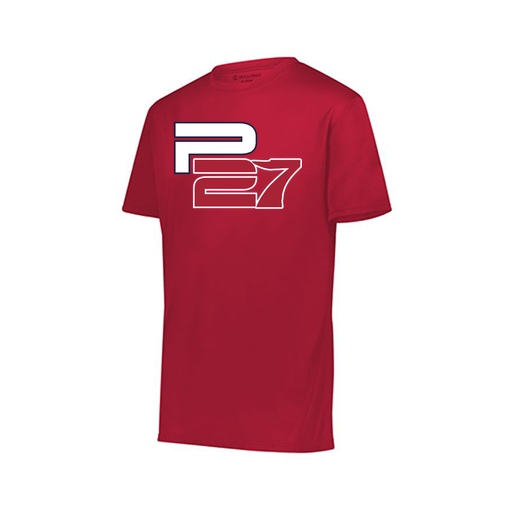 [222818.083.S-LOGO1] Men's Movement Dri Fit Shirt (Adult S, Red, Logo 1)