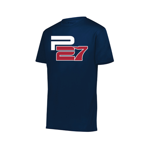 [222819.065.XXS-LOGO2] Youth Movement Dri Fit Shirt (Youth XXS, Navy, Logo 2)